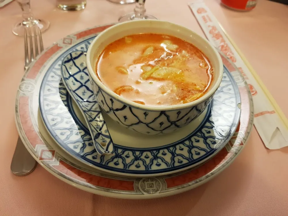 Potage Au Poulet Au Lait de Coco